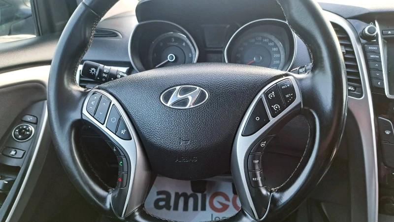 Hyundai I30 1.6crdi LED-EURO5-NAVI-110hp, снимка 16 - Автомобили и джипове - 48824454