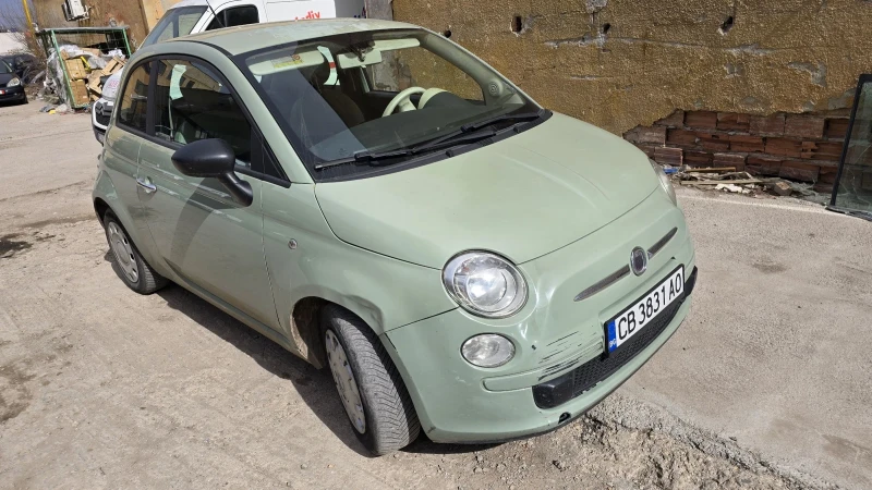 Fiat 500 1.2 72 к.с клима 2007, снимка 2 - Автомобили и джипове - 49503414