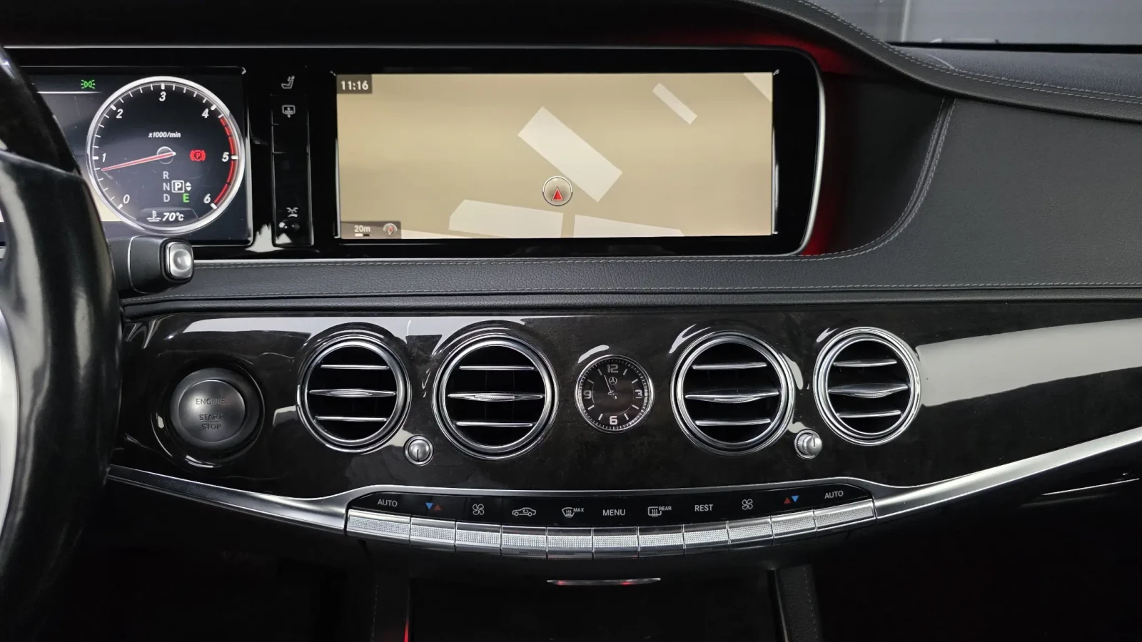 Mercedes-Benz S 350 * Burmester * Телевизори, снимка 7 - Автомобили и джипове - 54698977