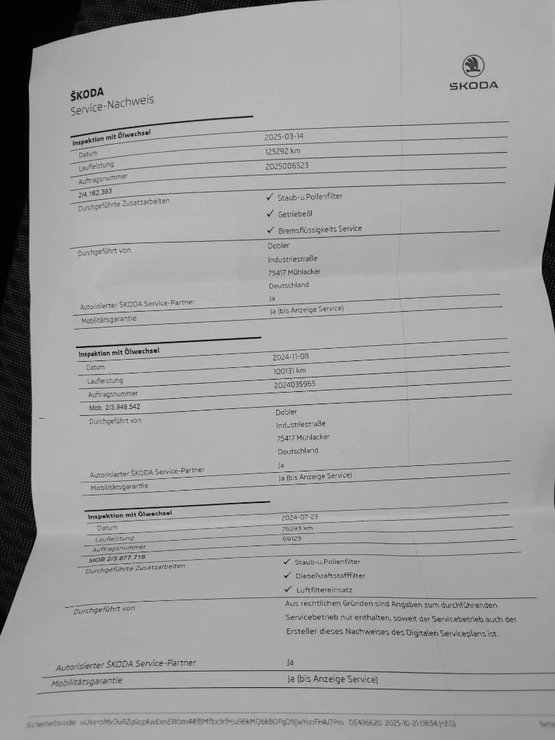 Skoda Octavia Germany/2, 0 TDI DSG Style/Key Go/LED/Kam./, снимка 13 - Автомобили и джипове - 55152755