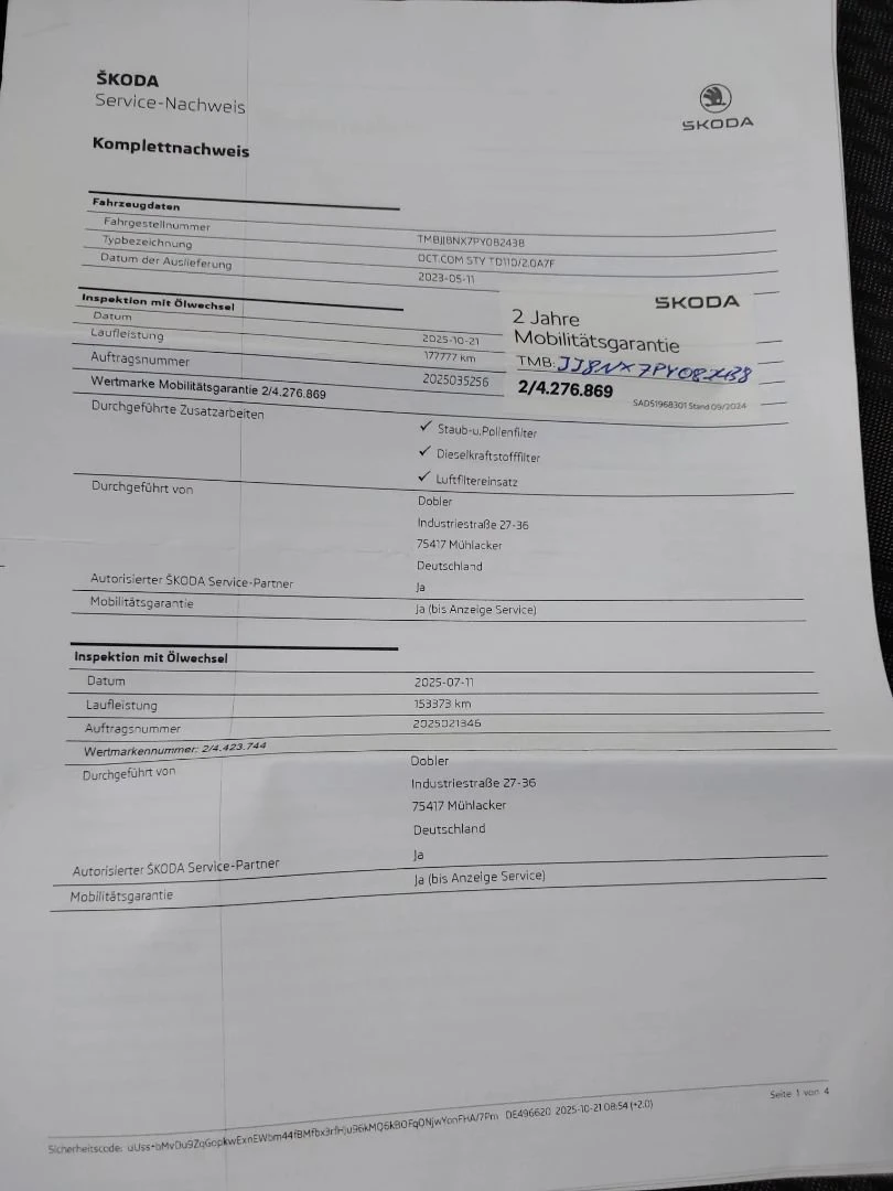 Skoda Octavia Germany/2, 0 TDI DSG Style/Key Go/LED/Kam./, снимка 12 - Автомобили и джипове - 55152755