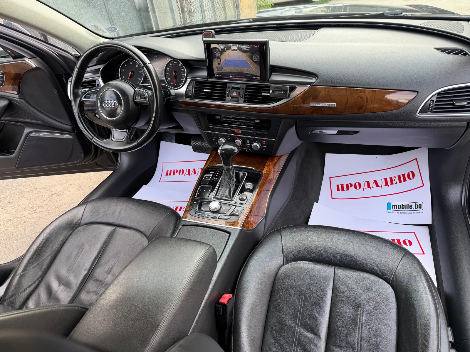 Audi A6 2.0T 220HP QUATTRO AVTOMAT 3xS-LiNE FUUL 2016G NOV, снимка 14 - Автомобили и джипове - 55225096