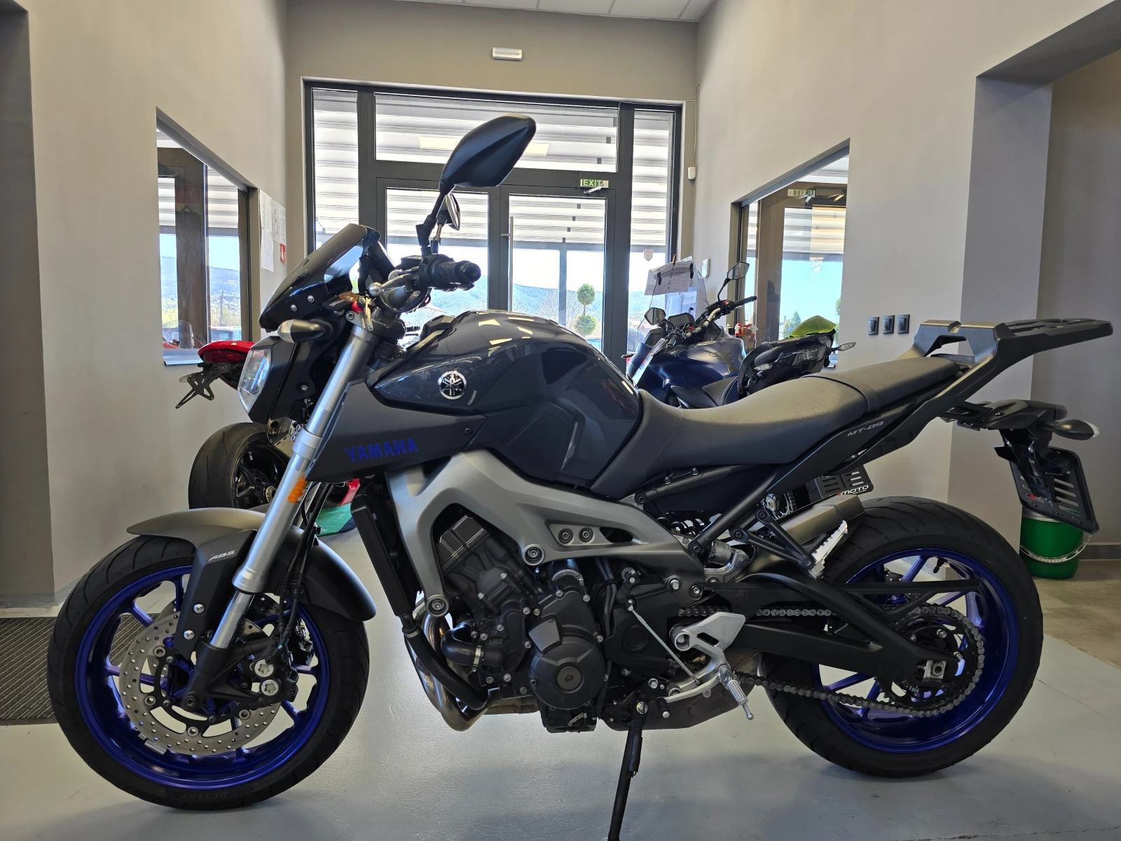 Yamaha Mt-09 900ie, ABS-TCS, 2014г., снимка 7 - Мотоциклети и мототехника - 54144977