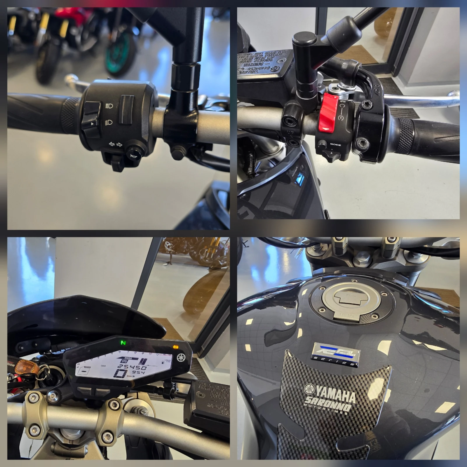 Yamaha Mt-09 900ie, ABS-TCS, 2014г., снимка 16 - Мотоциклети и мототехника - 54144977