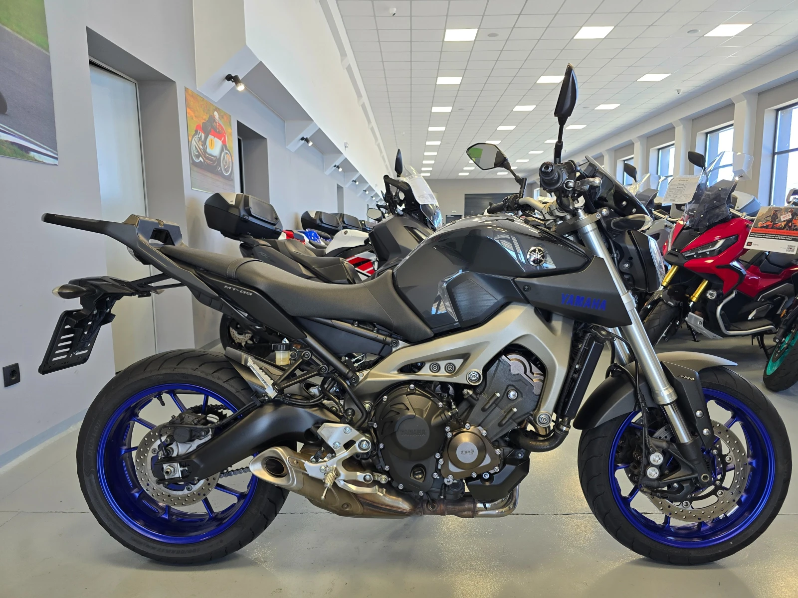 Yamaha Mt-09 900ie, ABS-TCS, 2014г., снимка 3 - Мотоциклети и мототехника - 54144977