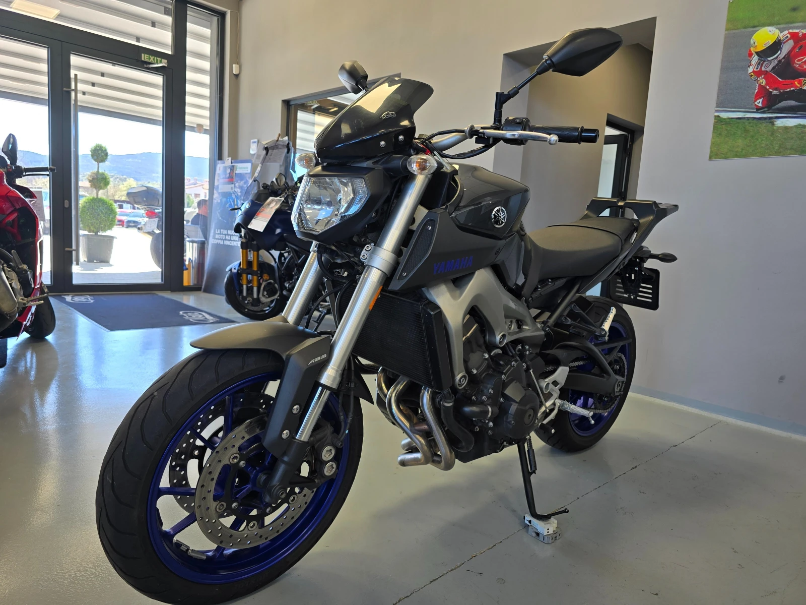 Yamaha Mt-09 900ie, ABS-TCS, 2014г., снимка 9 - Мотоциклети и мототехника - 54144977