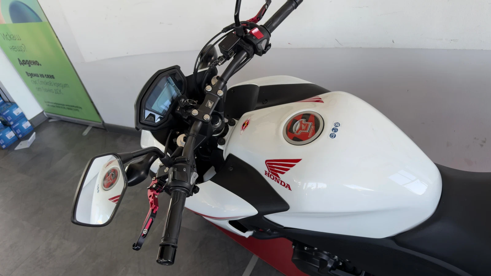 Honda Cb 500F  35kW A2 / Възможност за Лизинг, снимка 8 - Мотоциклети и мототехника - 54409741