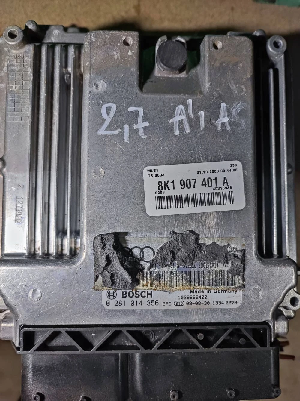 Компютър ECU Audi A4 A5 2.7 TDI CGK 8k1907401a