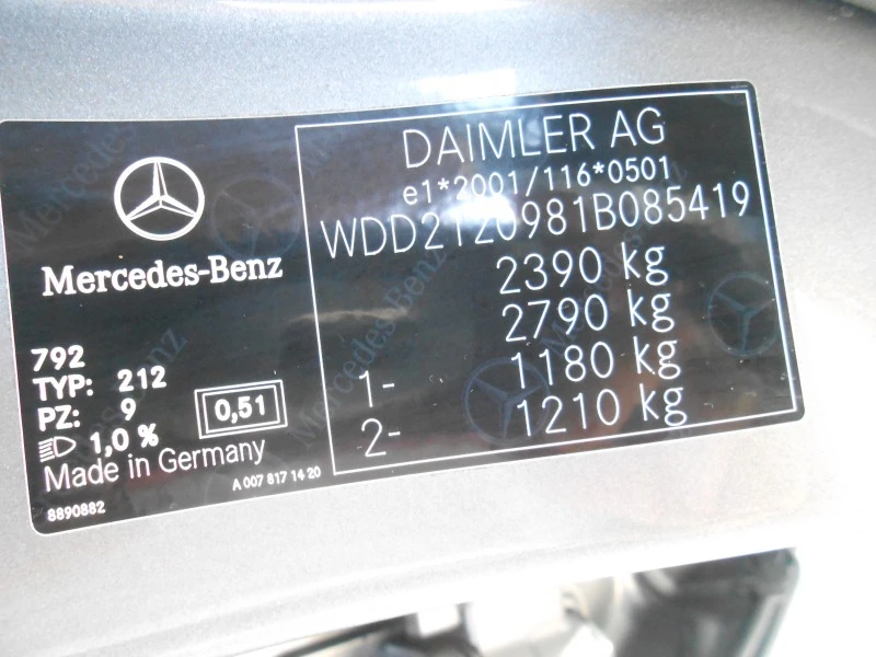 Mercedes-Benz E 300 Bluetec Hybrid-140.000km, снимка 10 - Автомобили и джипове - 46292797