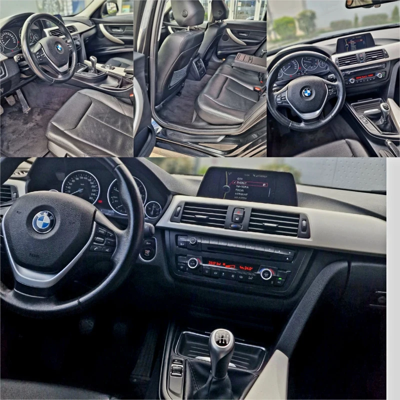 BMW 318 F31 - 2.0D - 143кс - КОЖА- НАВИ - ЛЕД , снимка 15 - Автомобили и джипове - 47678023