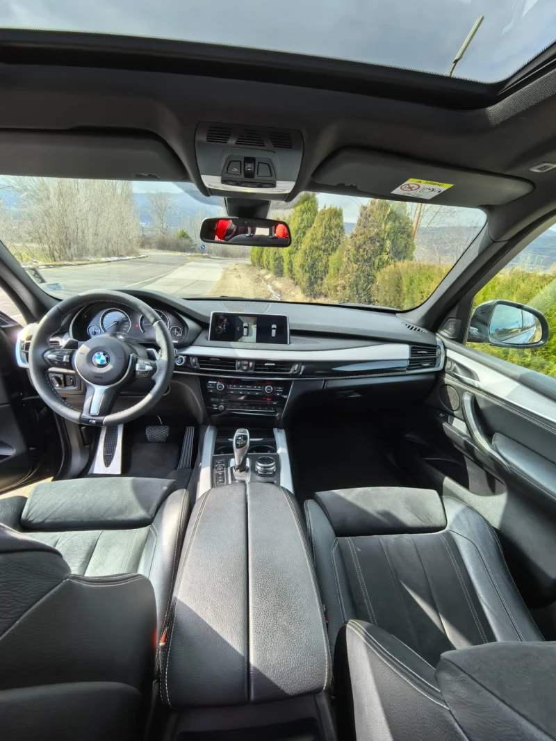 BMW X5M M-50-D-FULL-HEAD UP-PANORAMA - harman/kardon, снимка 7 - Автомобили и джипове - 49180806