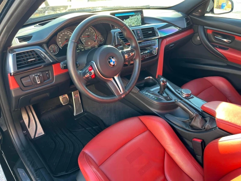 BMW M3 * 4dr Sdn * CARFAX * БЕЗ ПЪРВОНАЧАЛНА ВНОСКА, снимка 6 - Автомобили и джипове - 52745050