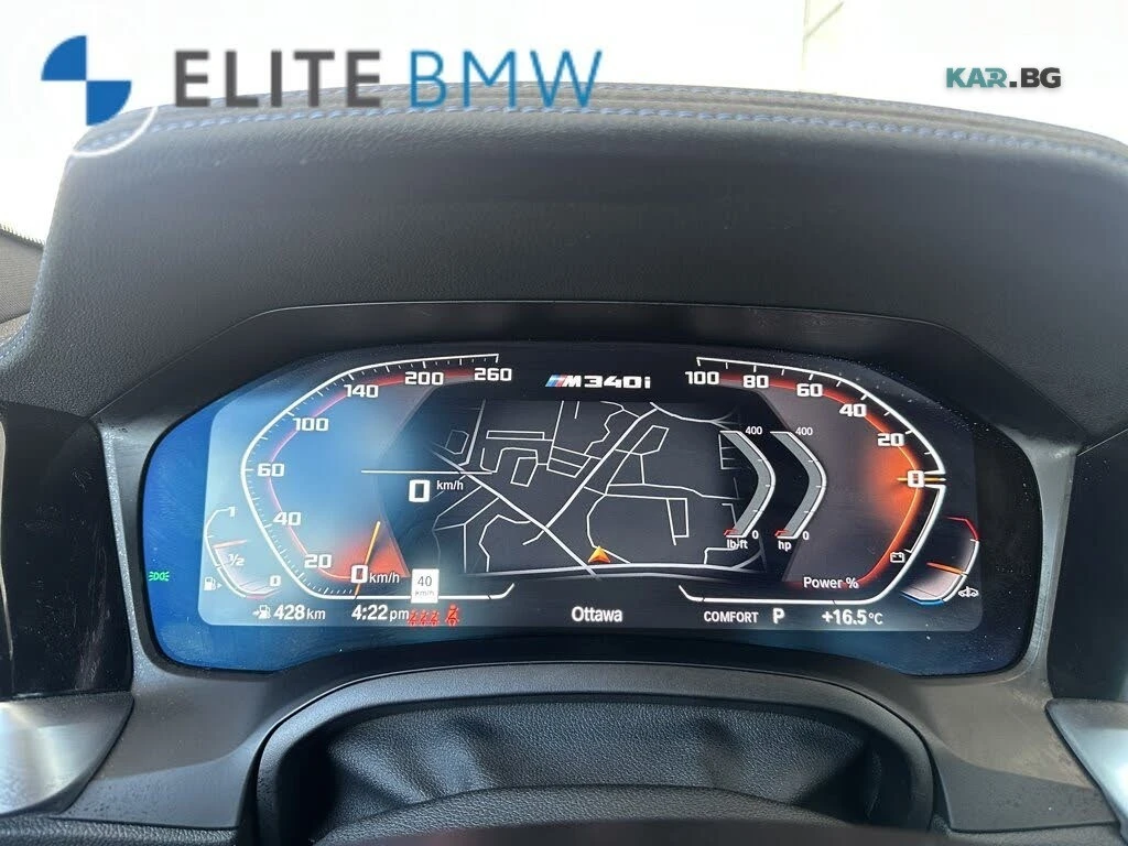 BMW 340 Blue Metalic (КРАЙНА цена до БЪЛГАРИЯ), снимка 9 - Автомобили и джипове - 55105068
