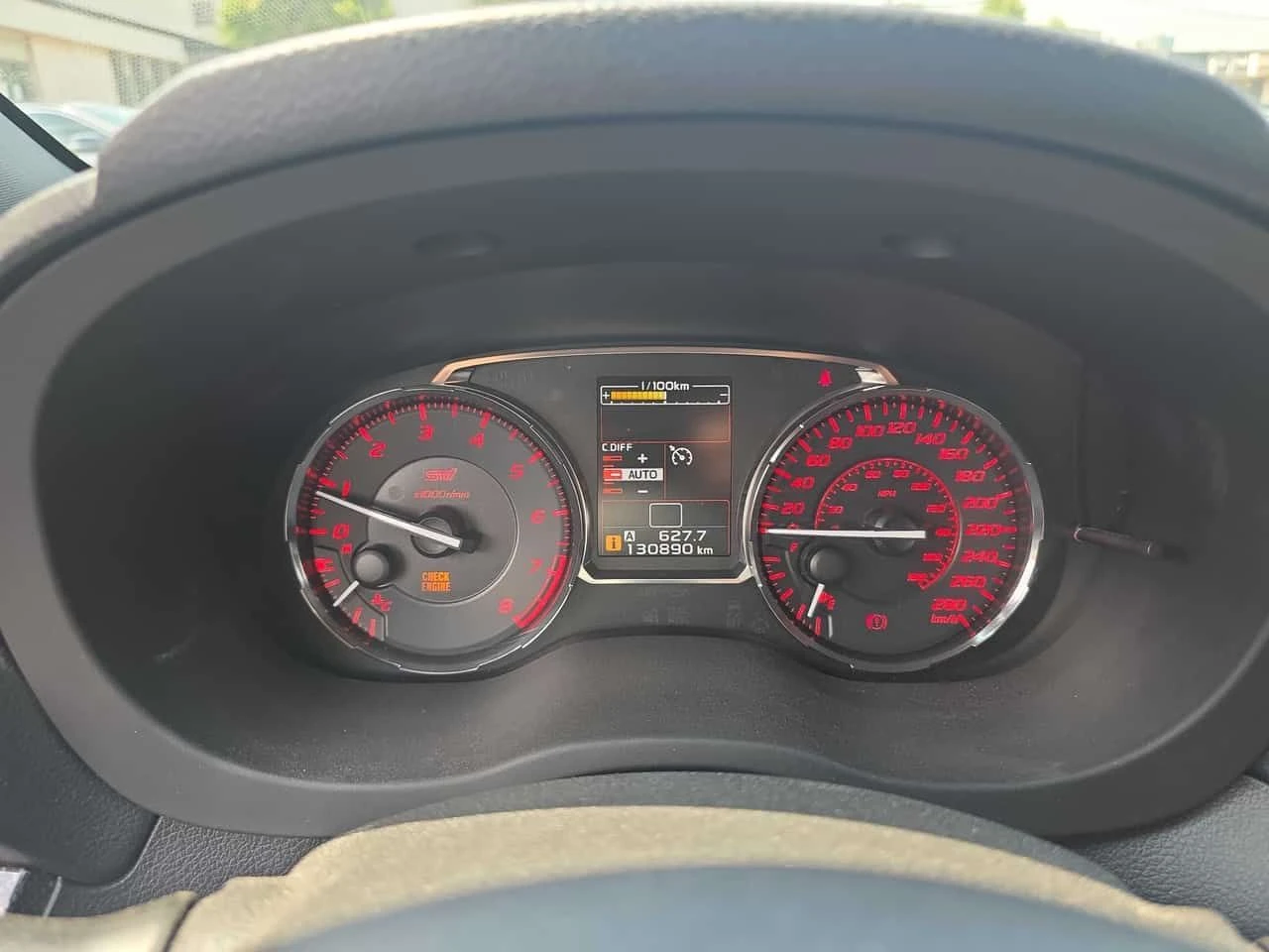 Subaru WRX  STI  2.5L / РЪЧКА / АЛКАНТАРА , снимка 8 - Автомобили и джипове - 55391945