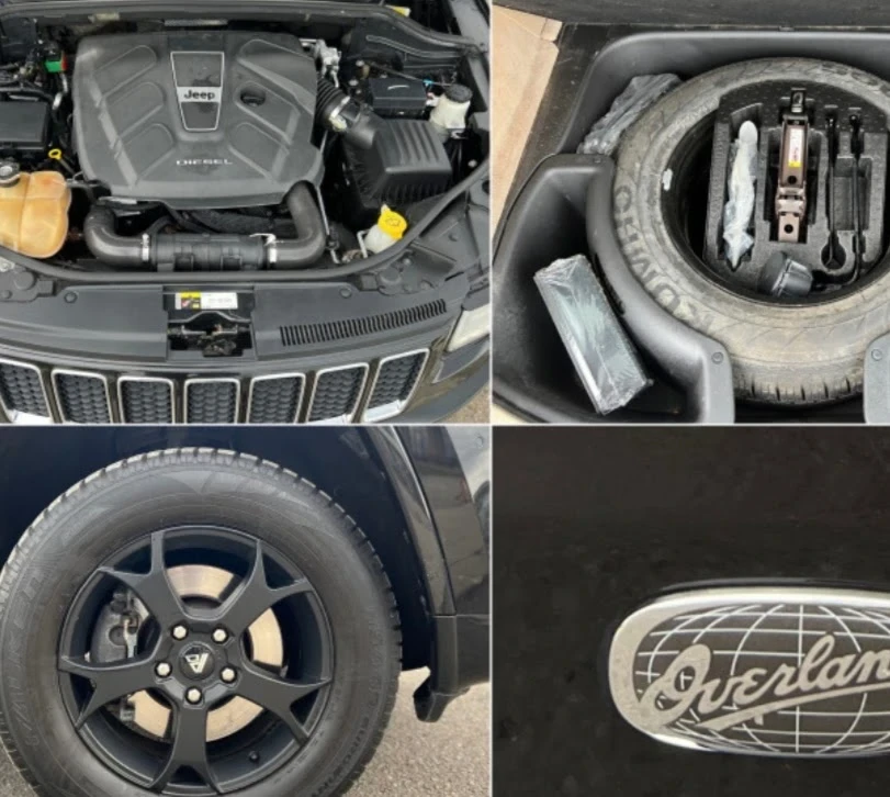 Jeep Grand cherokee Overland, снимка 4 - Автомобили и джипове - 55615960