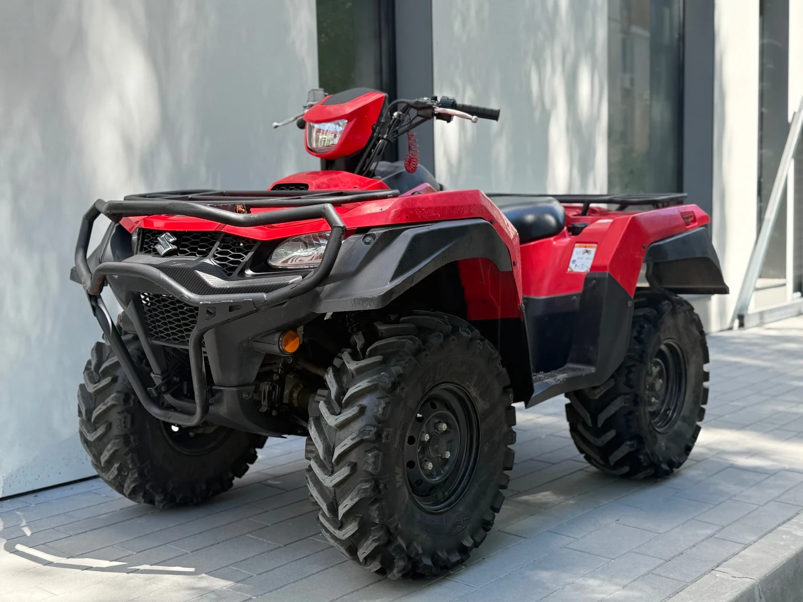 Suzuki KingQuad 500 с хидравлика на 2500 км - изображение 2