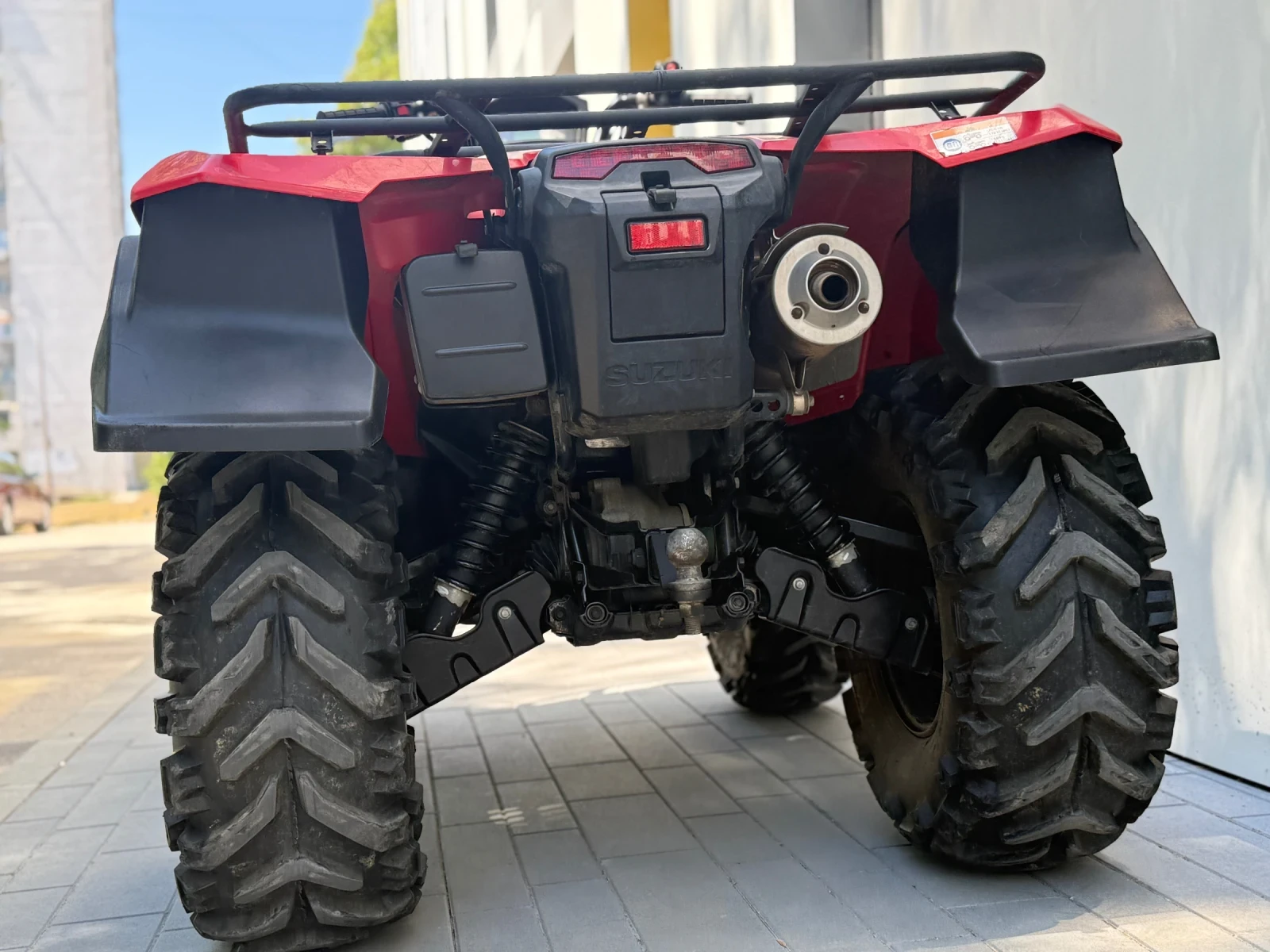 Suzuki KingQuad 500 с хидравлика на 2500 км - изображение 4