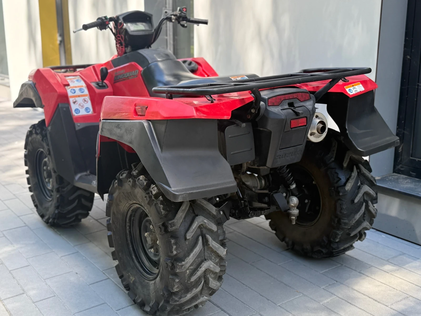 Suzuki KingQuad 500 с хидравлика на 2500 км - изображение 3