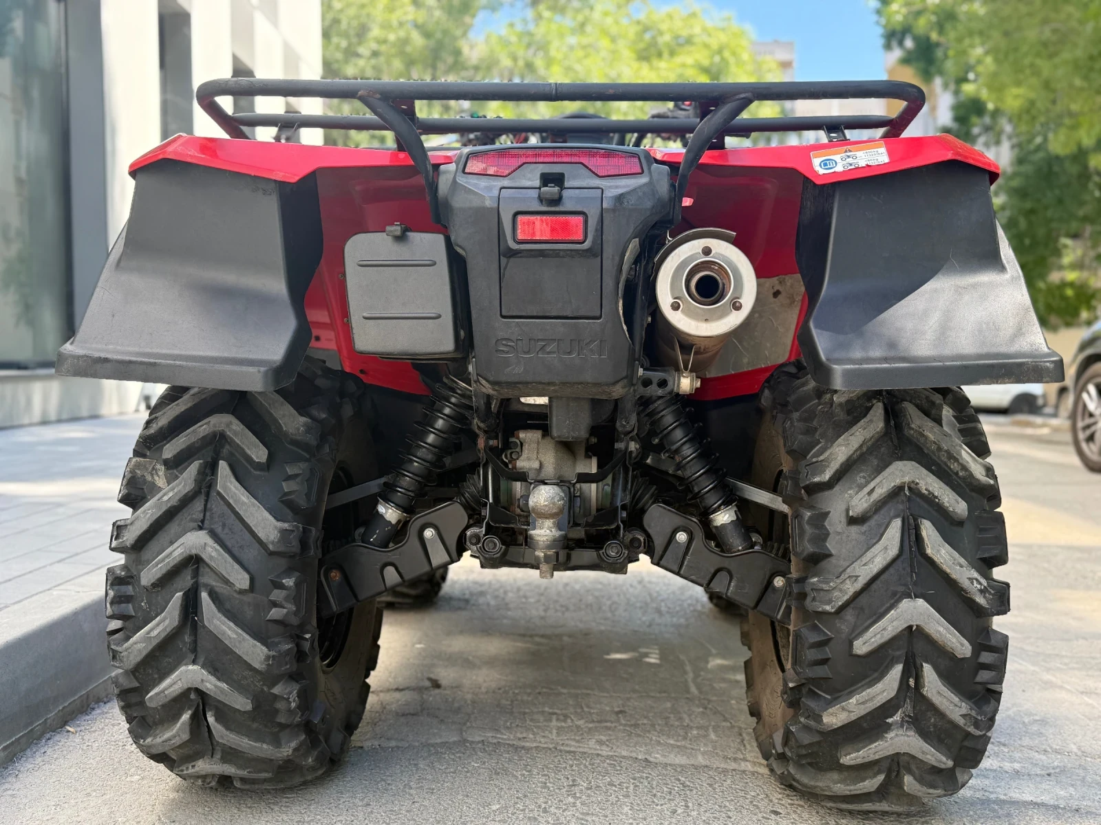 Suzuki KingQuad 500 с хидравлика на 2500 км - изображение 8