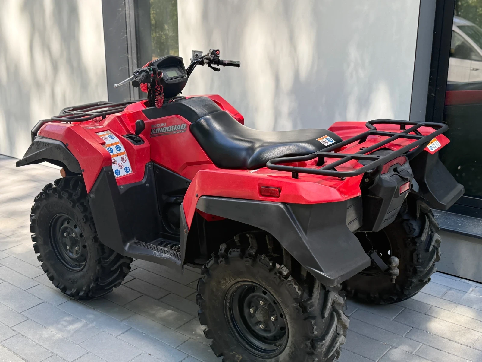 Suzuki KingQuad 500 с хидравлика на 2500 км - изображение 5