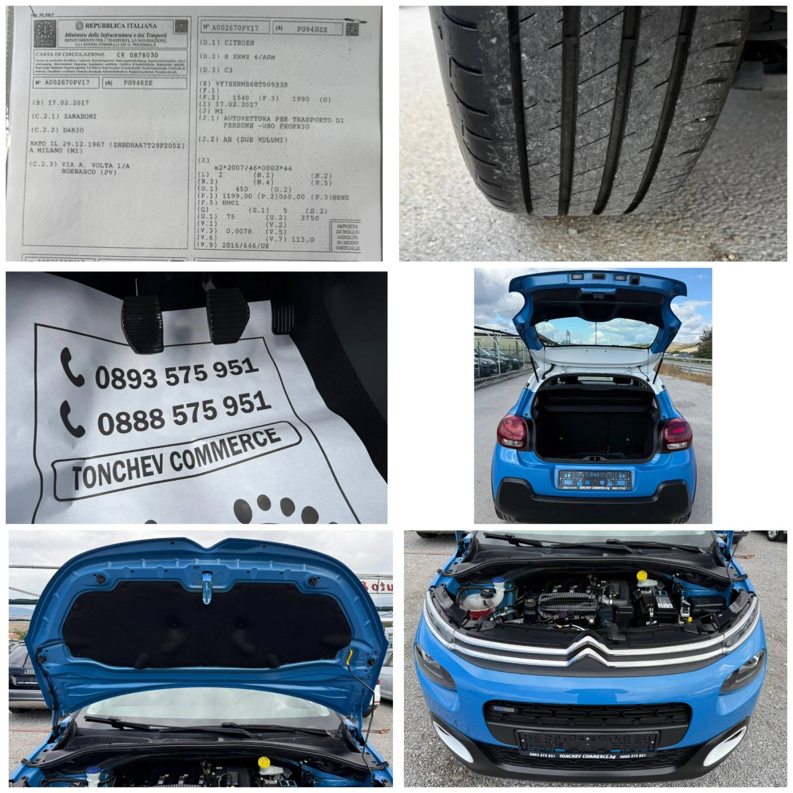 Citroen C3 1.2i-EURO-6B-145.000km-AIRBUMB-KAMERA-NAVI-FULL | Mobile.bg   17