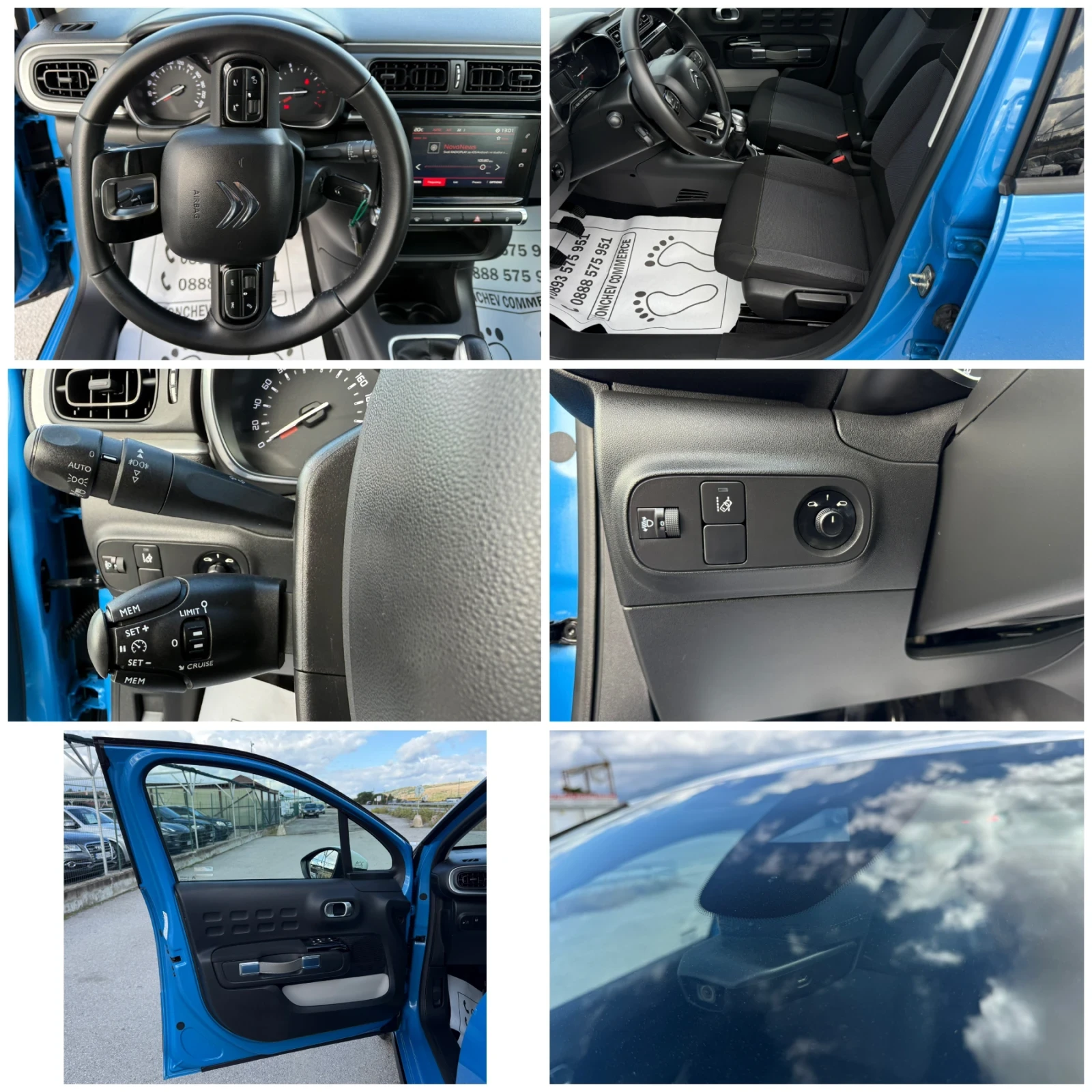 Citroen C3 1.2i-EURO-6B-145.000km-AIRBUMB-KAMERA-NAVI-FULL | Mobile.bg   15