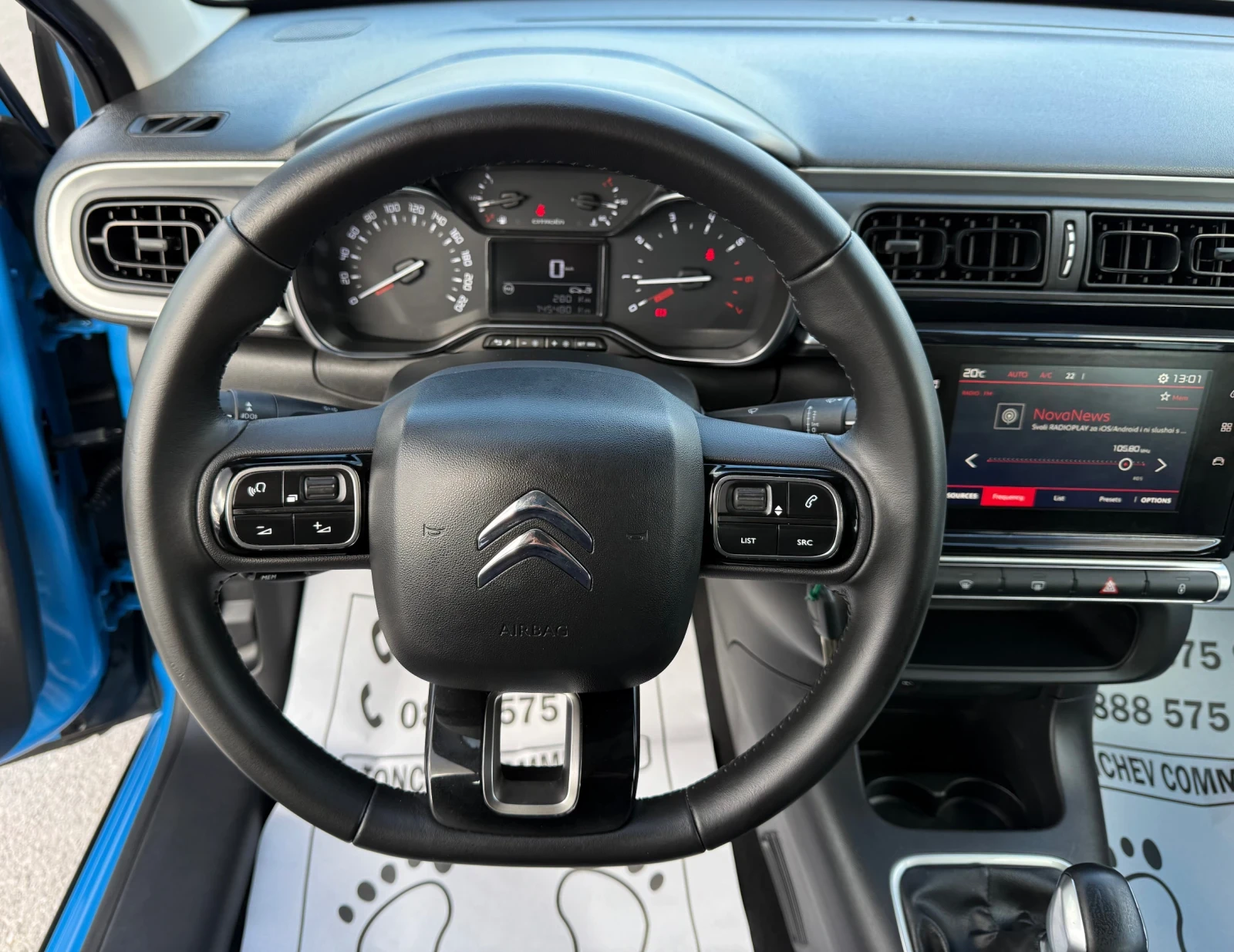 Citroen C3 1.2i-EURO-6B-145.000km-AIRBUMB-KAMERA-NAVI-FULL - изображение 9