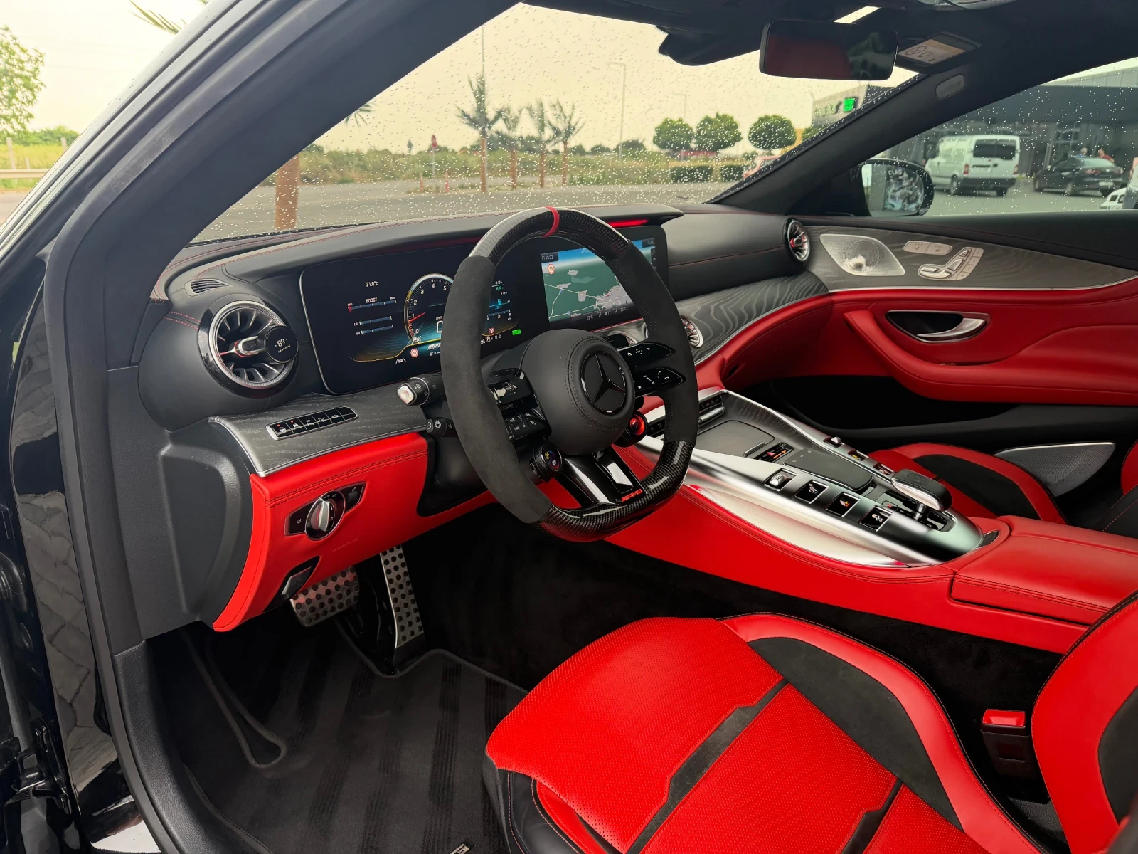Mercedes-Benz AMG GT 43/BURMESTER 4D/FULL MAX/LIZING, снимка 9 - Автомобили и джипове - 54889781