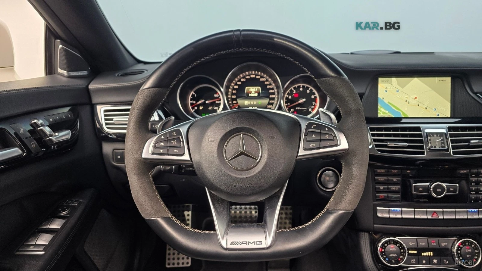 Mercedes-Benz CLS 63 AMG 4MATIC* ПОДГРЕВ* ОБДУХВАНЕ* КАМЕРА* SUNROOF* , снимка 6 - Автомобили и джипове - 55218706