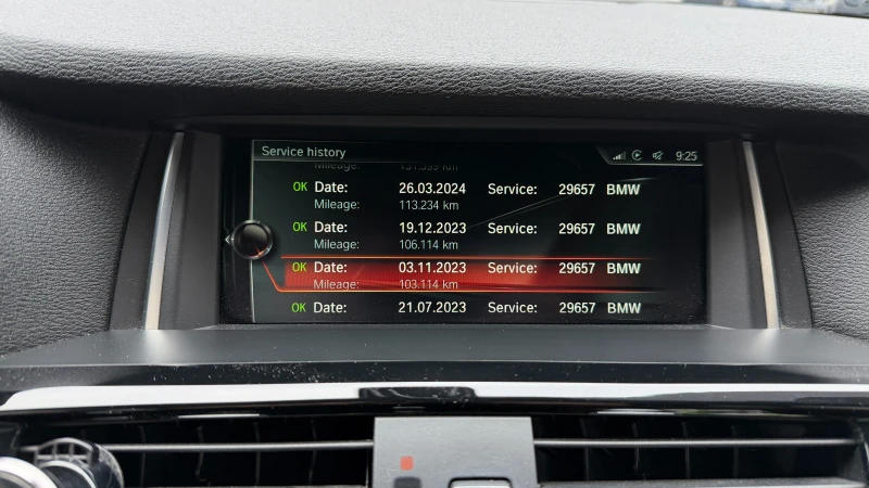 BMW X3 3.0 D 320 к. с., снимка 12 - Автомобили и джипове - 53193591