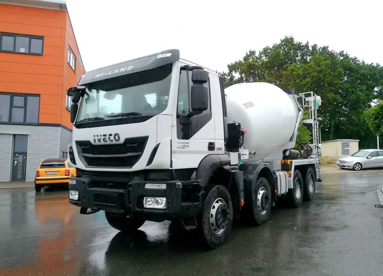 Iveco Trakker Бетонобъркачка STETTER AD 340 TB, 9 см³, 8x4