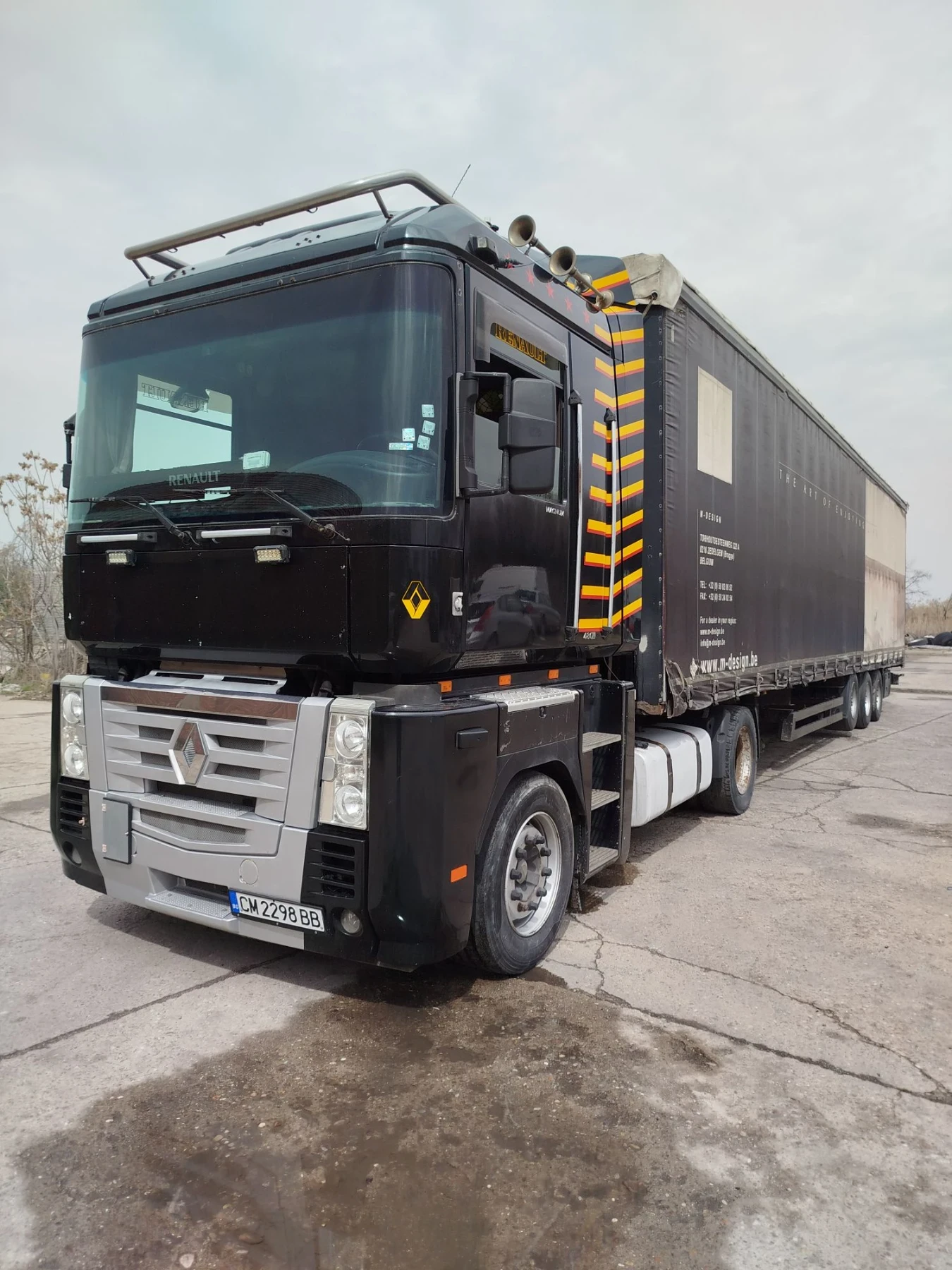 Renault Magnum 480 DXI mega композиция , снимка 7 - Камиони - 55636281