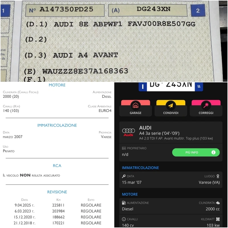 Audi A4 2.0TDi BPW АВТОМАТИК ИТАЛИЯ, снимка 15 - Автомобили и джипове - 53466046