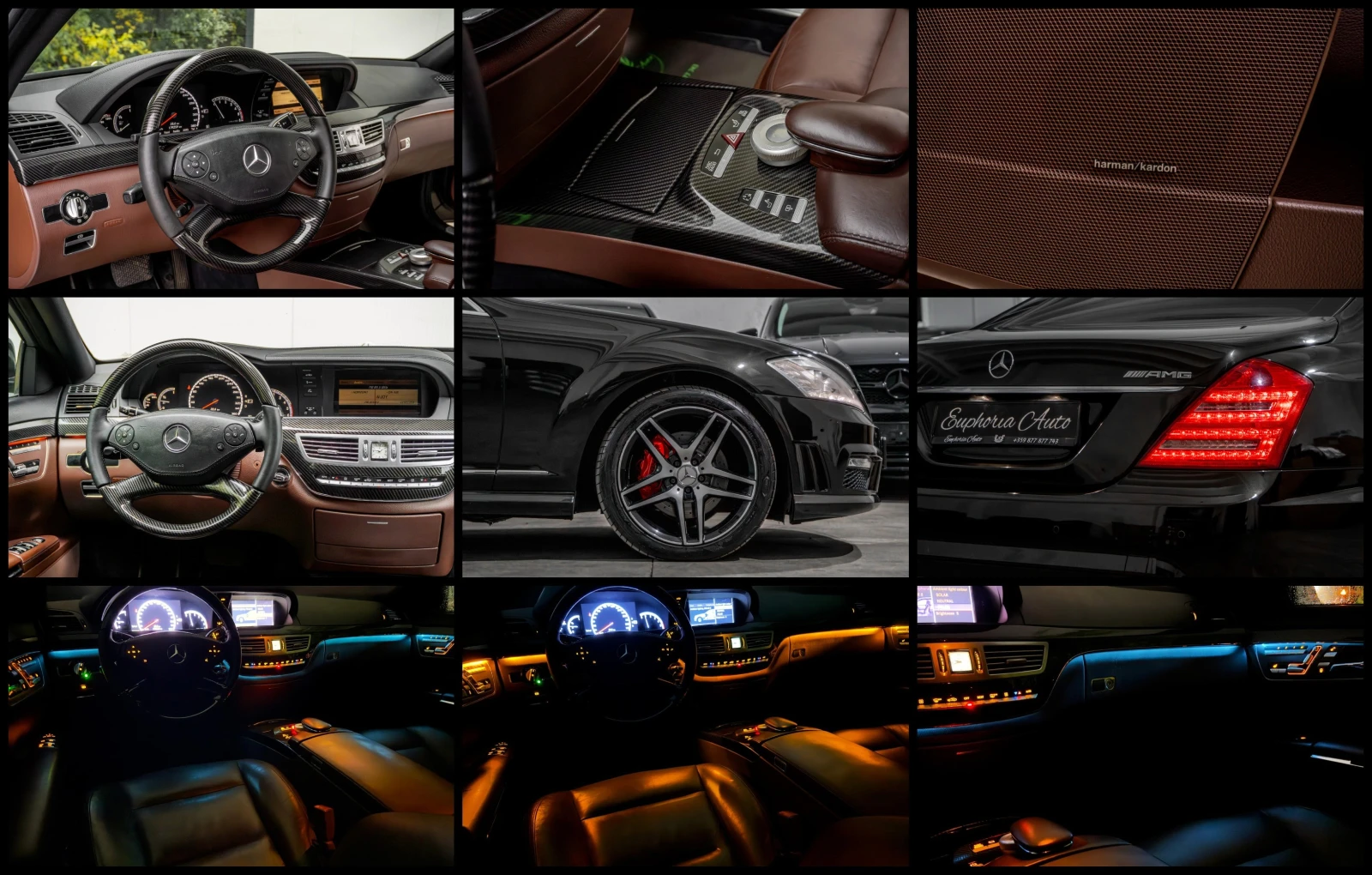 Mercedes-Benz S 350 CDI* FACELIFT* AMG* CARBON* LED* HARMAN CARDON*  | Mobile.bg   17