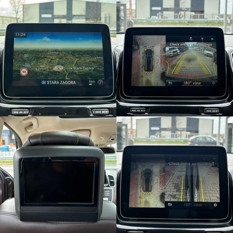 Mercedes-Benz GLS 500 BRABUS#DESIGNO#ALCANTARA#3xTV#PANO#SOFTCL, снимка 14 - Автомобили и джипове - 49779176