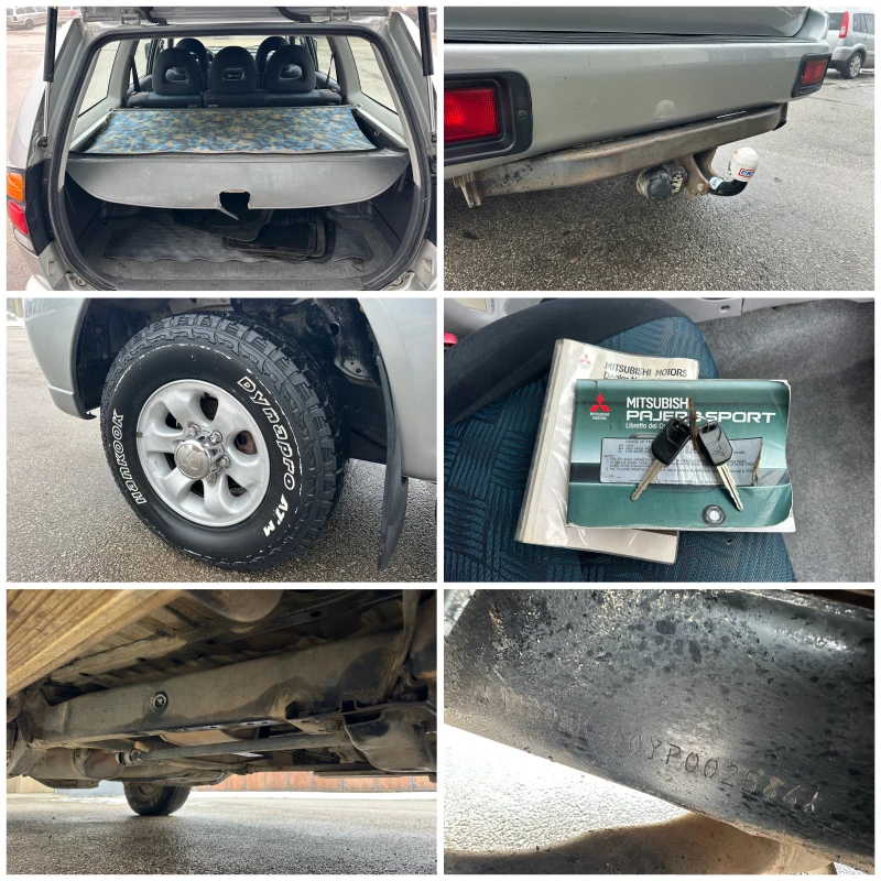 Mitsubishi Pajero sport 2.5TDI 4x4 Италия, снимка 17 - Автомобили и джипове - 53201347