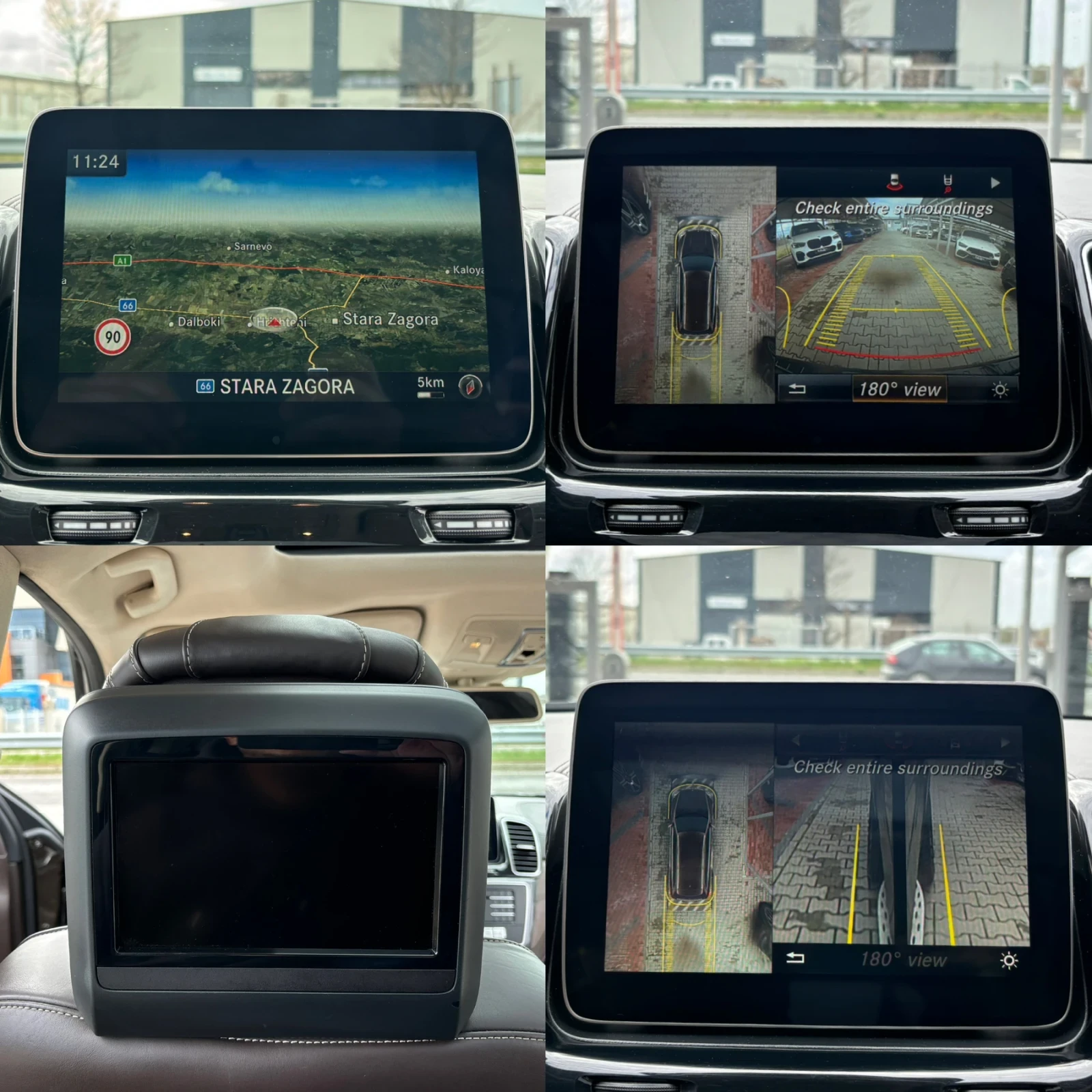 Mercedes-Benz GLS 500 BRABUS#DESIGNO#ALCANTARA#3xTV#PANO#SOFTCL | Mobile.bg   14