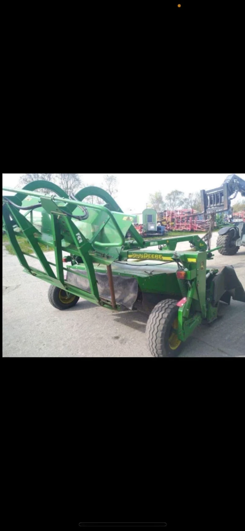 Сенокосачка John Deere, снимка 3 - Селскостопанска техника - 52617022