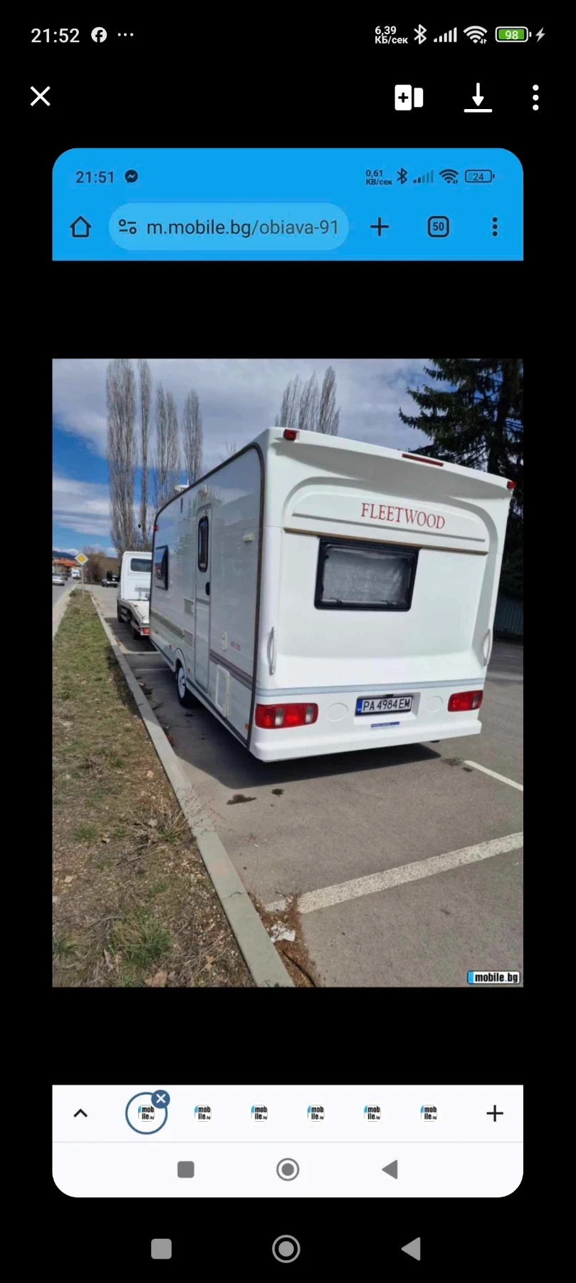 Каравана Fleetwood Colchester, снимка 2 - Каравани и кемпери - 55055597
