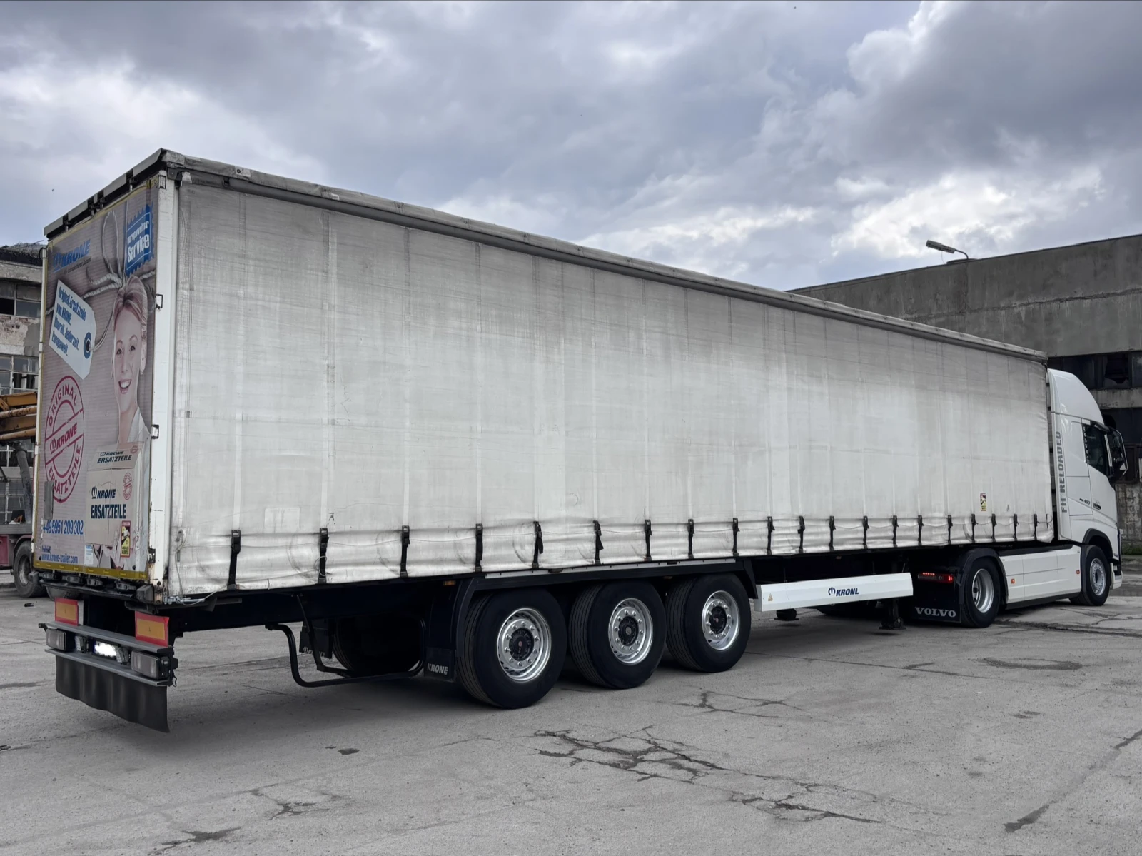 Полуремарке Krone Боге, НОВ ВНОС!, снимка 4 - Ремаркета - 54157551