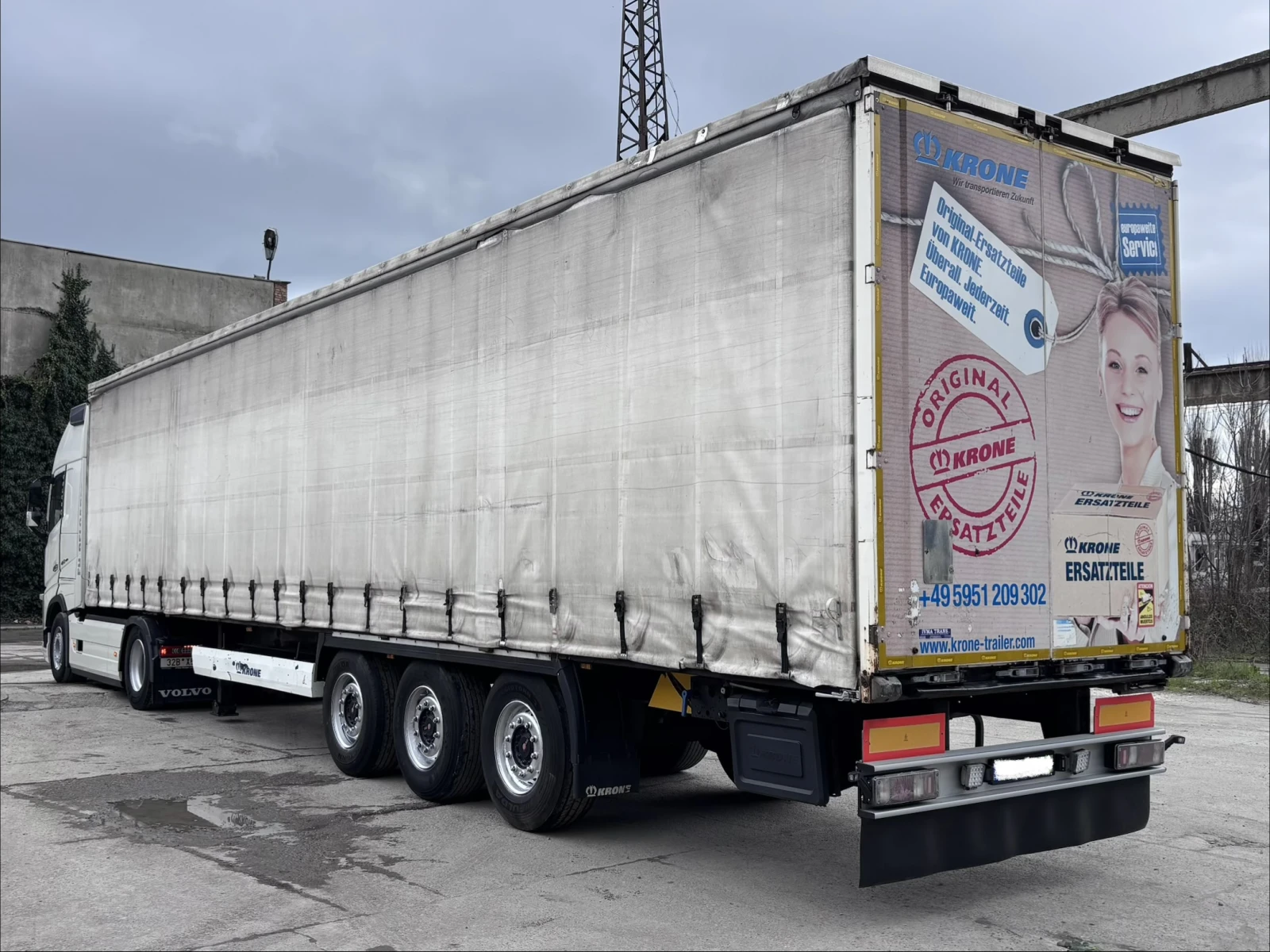 Полуремарке Krone Боге, НОВ ВНОС!, снимка 3 - Ремаркета - 54157551