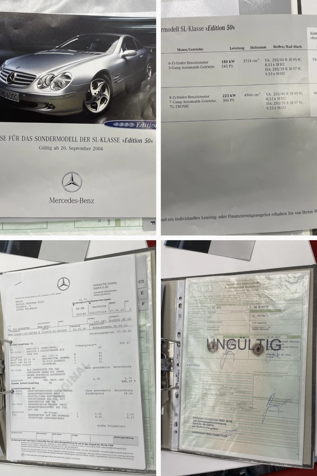 Mercedes-Benz SL 350 "Edition 50", снимка 16 - Автомобили и джипове - 54409681