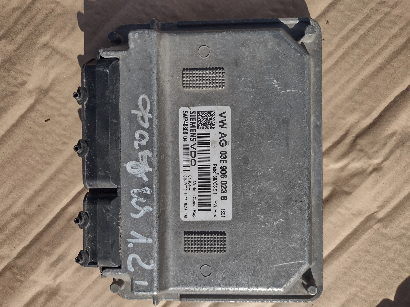 03E 906 023 B �������� �������� �� SKODA FABIA 1.2 03E906023B  Siemens 5WP40808 04 | Mobile.bg � ����������� 1