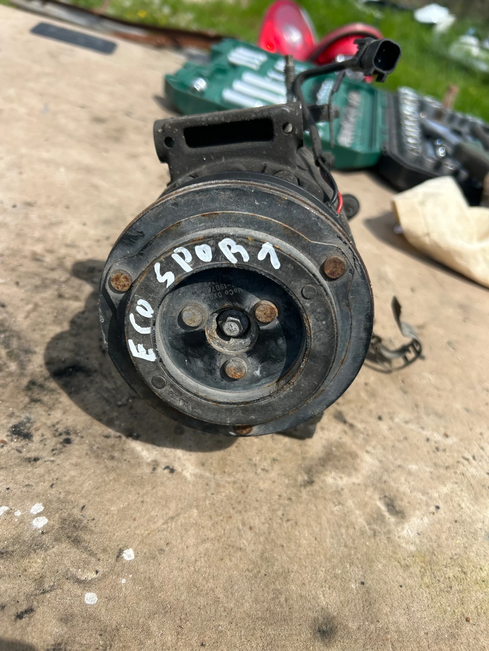 C1B1-19D629-AG Компресор климатик FORD B MAX 1.0i, снимка 2 - Части - 54371416