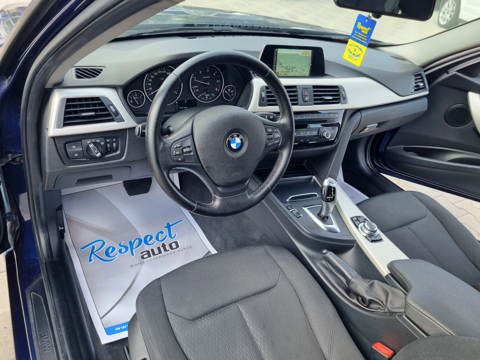 BMW 320 2.0-АВТОМАТИК* СЕРВИЗНА ИСТОРИЯ в BMW* 2017г.EURO  - изображение 9