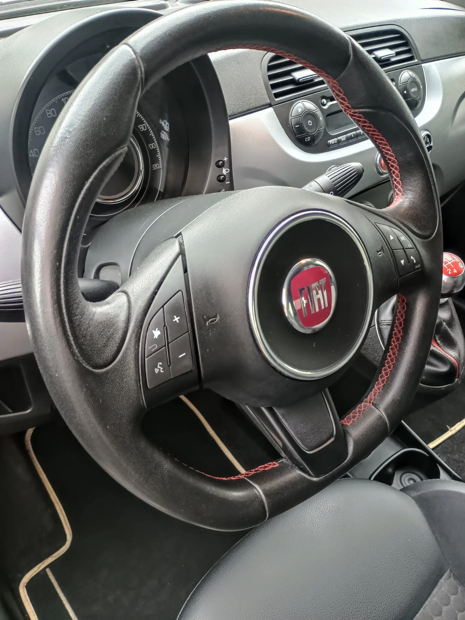 Fiat 500 LIMITED EDITION 500 S КОЖА * КЛИМАТРОНИК * EURO 6  | Mobile.bg — изображение 12