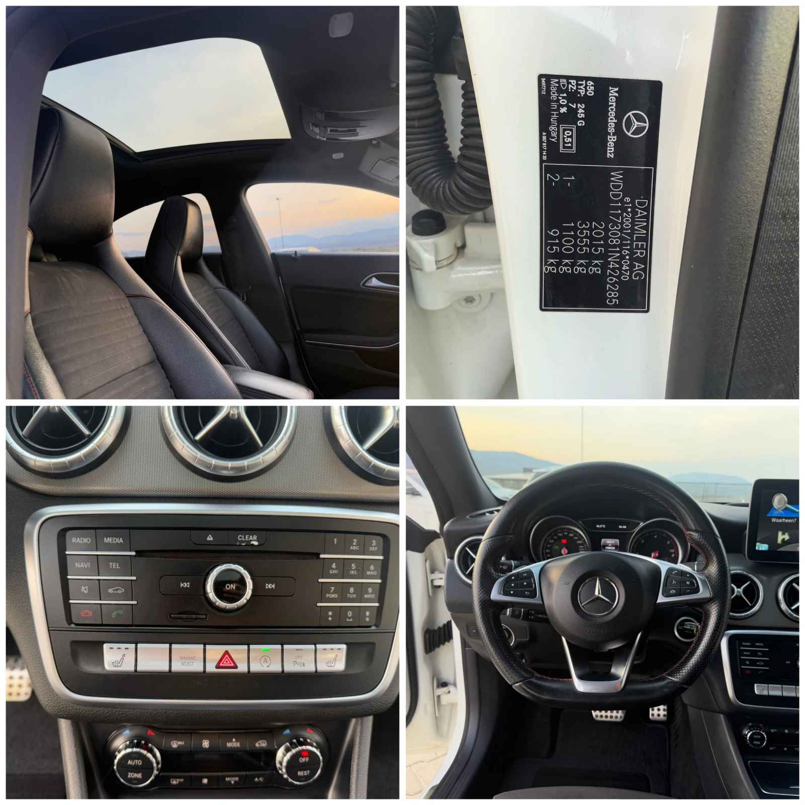Mercedes-Benz CLA 200 2.2cdi face lift AMG 136 ks Full �������� ������ ! | Mobile.bg � ����������� 17