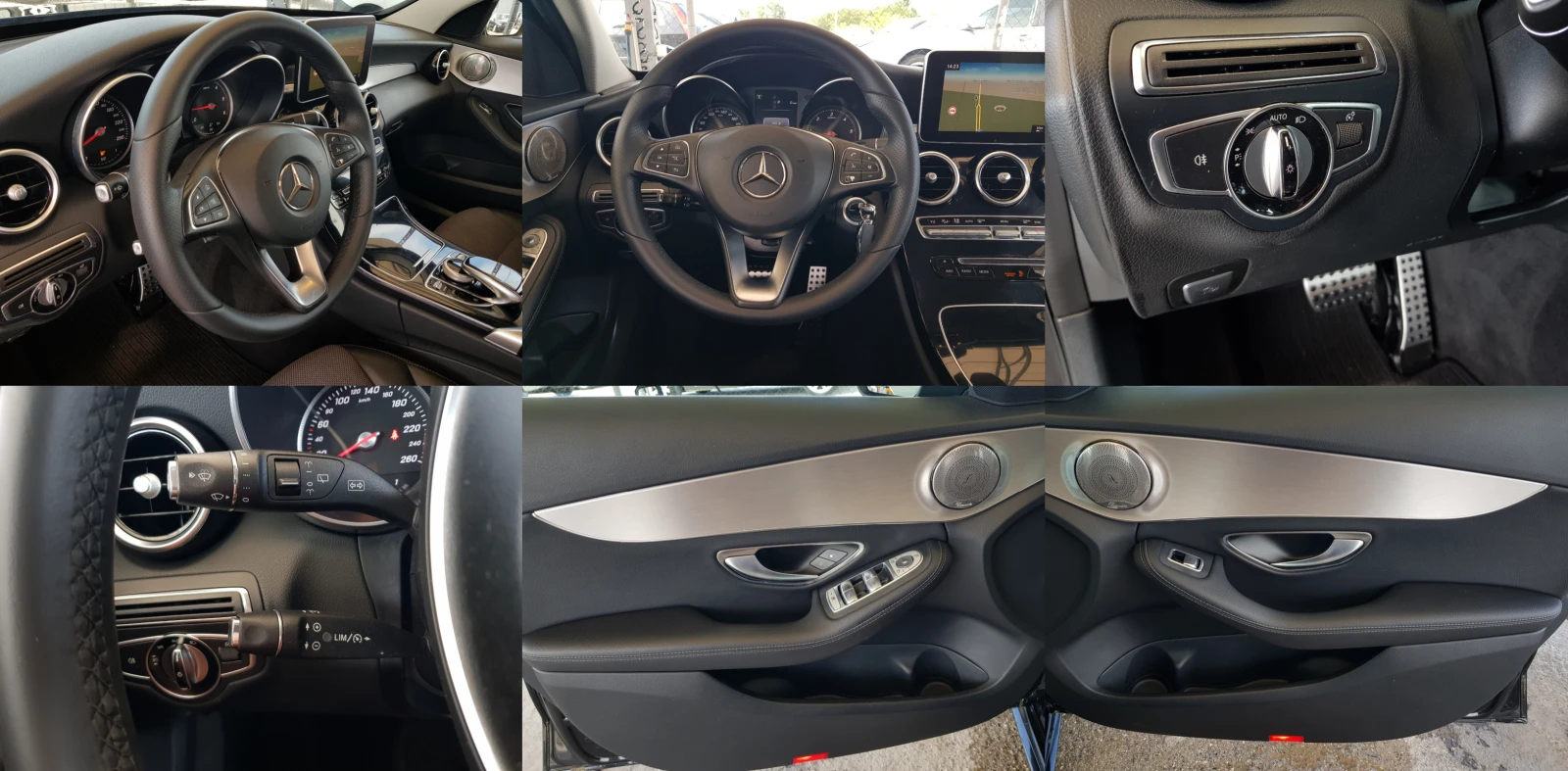 Mercedes-Benz C 220 D 4matic AMG EDITION /10/2016 г. EURO 6B ЛИЗИНГ, снимка 13 - Автомобили и джипове - 55405803