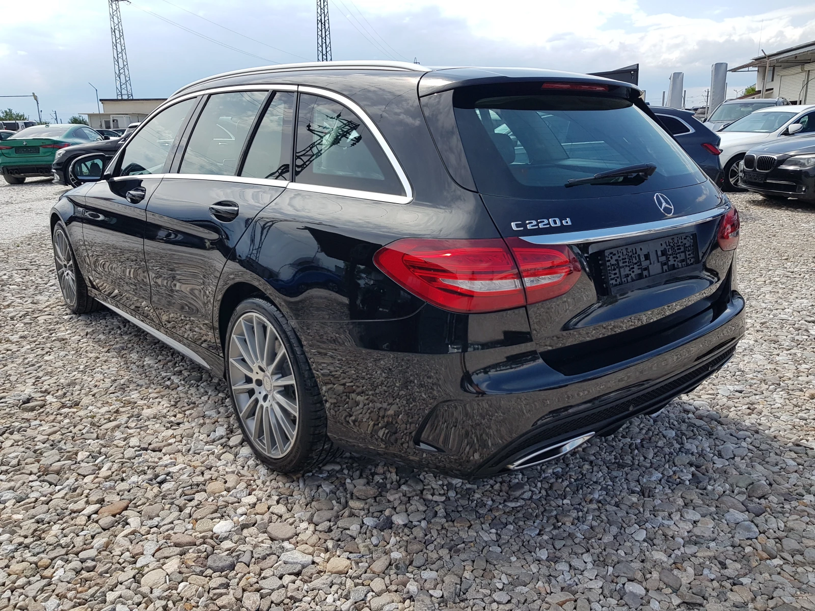 Mercedes-Benz C 220 D 4matic AMG EDITION /10/2016 г. EURO 6B ЛИЗИНГ, снимка 7 - Автомобили и джипове - 55405803
