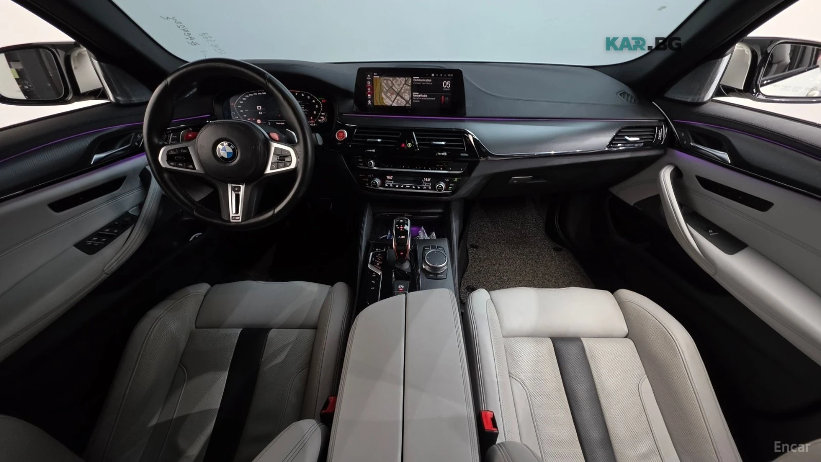 BMW M5 360* HUD* КОЖА* ОБДУХВ* НАВИ, снимка 5 - Автомобили и джипове - 55730455
